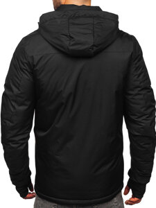 Bolf Herren Winterjacke Schwarz  91M9906