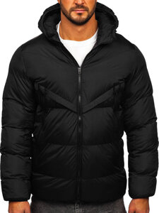 Bolf Herren Winterjacke Schwarz  CS1006