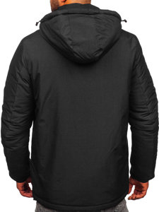 Bolf Herren Winterjacke Schwarz  HKK2023