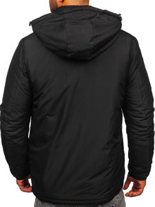 Bolf Herren Winterjacke Schwarz  HKK2025