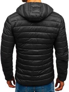 Bolf Herren Winterjacke Sport Jacke Schwarz  LY1001