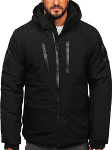 Bolf Herren Winterjacke Sportjacke Skijacke Schwarz  7507