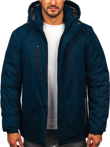 Bolf Herren Winterjacke Tintenblau  22M321