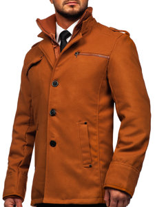 Bolf Herren Wintermantel Camel  8856