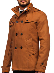 Bolf Herren Wintermantel Camel  8857