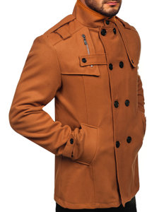 Bolf Herren Wintermantel Camel  8857