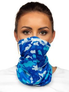 Bolf Multifunktionstuch Camo Blau YW0504