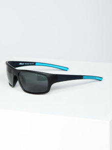 Bolf Sonnenbrille Schwarz-Blau  MIAMI1