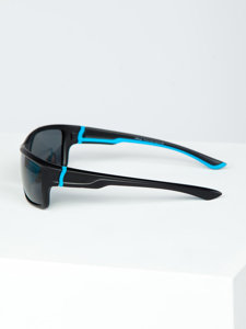 Bolf Sonnenbrille Schwarz-Blau  MIAMI6