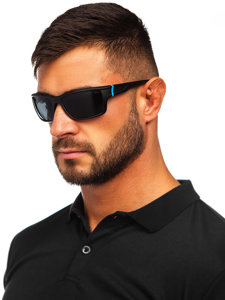 Bolf Sonnenbrille Schwarz-Blau  MIAMI6