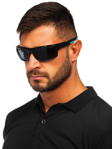 Bolf Sonnenbrille Schwarz-Blau  MIAMI7