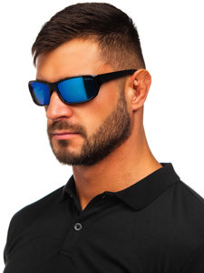 Bolf Sonnenbrille Schwarz-Blau  PLS12