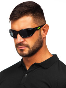 Bolf Sonnenbrille Schwarz-Grün  MIAMI4