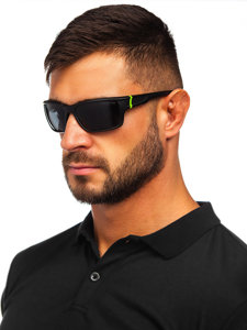 Bolf Sonnenbrille Schwarz-Grün  MIAMI6