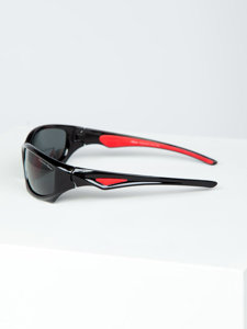 Bolf Sonnenbrille Schwarz-Rot  MIAMI4