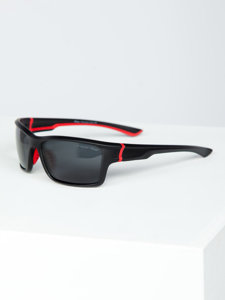 Bolf Sonnenbrille Schwarz-Rot  MIAMI6