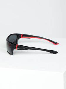 Bolf Sonnenbrille Schwarz-Rot  MIAMI6