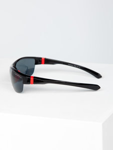 Bolf Sonnenbrille Schwarz-Rot  PLS6