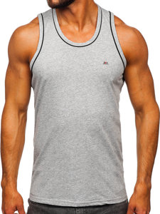 Bolf Tank Top Boxing Shirt Grau  14276