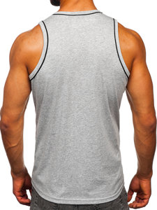 Bolf Tank Top Boxing Shirt Grau  14276