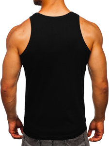 Bolf Tank Top Boxing T-Shirt mit Motiv Schwarz-Schwarzgrau  14834