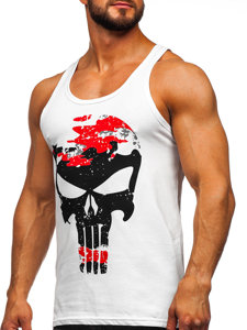 Bolf Tank Top mit Motiv Schwarz  14849